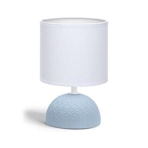 B.V. - Stolná lampa 1xE14/40W/230V modrá/biela 130200PTW vyobraziť