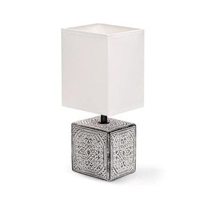 B.V. - Stolná lampa 1xE14/40W/230V šedá/biela 130200PUH vyobraziť