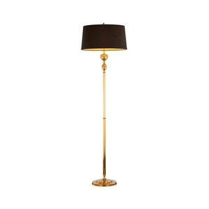Jupiter 1955 - Stojacia lampa BATUMI 1xE27/40W/230V čierna/mosadz 1955 vyobraziť