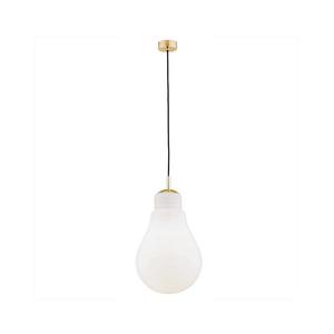 Argon 4879 - Luster na lanku JESSE 1xE27/15W/230V zlatá/biela 4879 vyobraziť