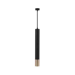 Luster na lanku 1xGU10/35W/230V 50 cm čierna/zlatá 6689 vyobraziť