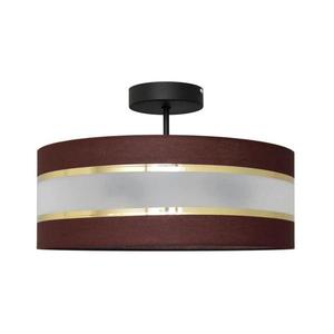 Luster na tyči HELEN 3xE27/15W/230V hnedá/čierna/zlatá P-0804-15/3 BK-B +BR+GO+MAT vyobraziť