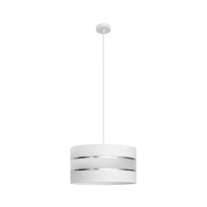Luster na lanku HELEN 1xE27/15W/230V pr. 40 cm biela W-KM 0804/1 WT+SL+MAT vyobraziť