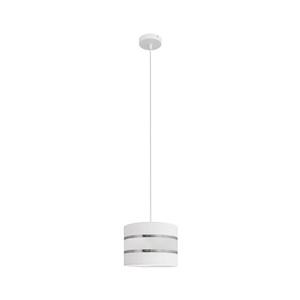 Luster na lanku HELEN 1xE27/15W/230V pr. 20 cm biela W-KM 0801/1 WT+SL+MAT vyobraziť