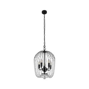 Searchlight 30216-5BK - Luster na reťazi SHOWER 5xE14/60W/230V čierna 30216-5BK vyobraziť