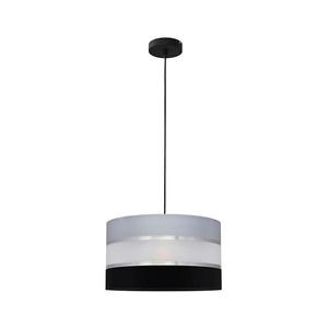 Luster na lanku HELEN 1xE27/15W/230V pr. 35 cm čierna/šedá/strieborná W-KM 0803/1 BK-B +GR+SL+MAT+BK vyobraziť