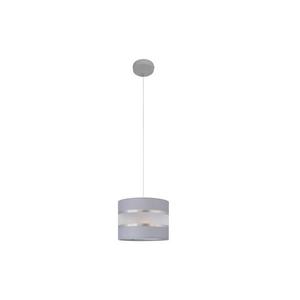 Luster na lanku HELEN 1xE27/15W/230V pr. 20 cm šedá/strieborná W-KM 0801/1 GR+SL+MAT vyobraziť