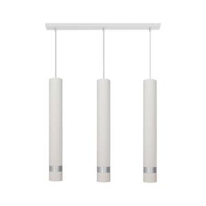LED Luster na lanku TUBA 3xGU10/4, 8W/230V biela/lesklý chróm W-L 1111/3 WT+CH+WT vyobraziť