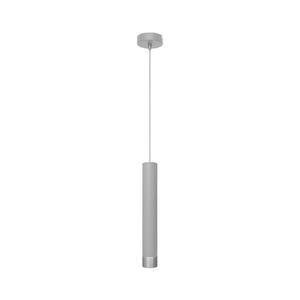 LED Luster na lanku TUBA 1xGU10/4, 8W/230V šedá/matný chróm W-KM 1111/1 GR+CH vyobraziť