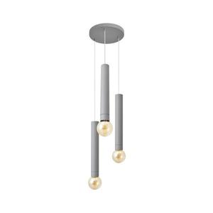 Luster na lanku TUBA 3xE27/15W/230V šedá W-KD 1117/3 GR vyobraziť