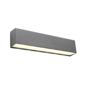 Redo 90394 - LED Vonkajšie nástenné svietidlo OMNIA LED/12W/230V 3000K IP54 šedá 90394 vyobraziť