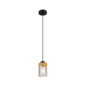 Globo 15557H - Luster na lanku FINCA 1xE27/40W/230V kov/drevo 15557H vyobraziť