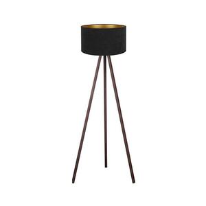 Brilagi - Stojacia lampa VELVET 1xE27/60W/230V hnedá/čierna AS0464+DU82610 vyobraziť