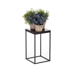 HowHomely Stojan na kvety BASICLOFT 40x24 čierna HH-BL-01-40BB-MDF vyobraziť