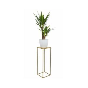 HowHomely Stojan na kvety 70x24 cm zlatá 10-1363/70/-zloty vyobraziť