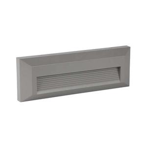 LED Vonkajšie schodiskové svietidlo LED/3W/230V IP65 3000K šedá 211331 vyobraziť