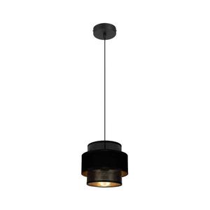 Luster na lanku NESS 1xE27/60W/230V čierna 0981 vyobraziť
