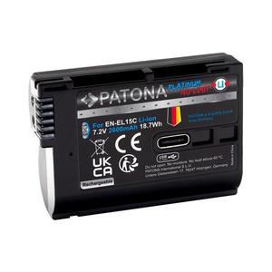 PATONA - Aku Nikon EN-EL15C 2600mAh Li-Ion Platinum USB-C PT1363 vyobraziť