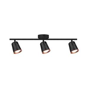 LED Bodové svietidlo 3xLED/5W/230V 3000K čierna 218259 vyobraziť