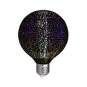LED 3D Dekoračná žiarovka FILAMENT G125 E27/4W/230V 3000K 212706 vyobraziť