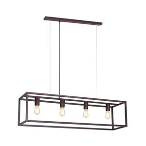 Luster na lanku FRAME 4xE27/60W/230V meď 6501 vyobraziť