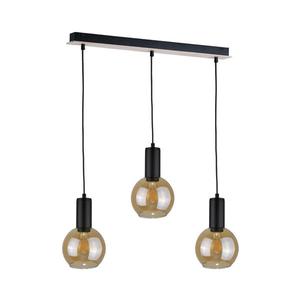 Keter Lighting Luster na lanku JANTAR WOOD 3xE27/60W/230V 2026 vyobraziť