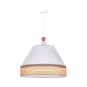 - Luster na lanku AVIGNON 1xE27/15W/230V pr. 60 cm biela/ratan 602068 vyobraziť