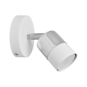 LED Nástenné bodové svietidlo TUBSSON 1xGU10/4, 8W/230V biela/lesklý chróm R-KM 1166/1 WT+CH vyobraziť