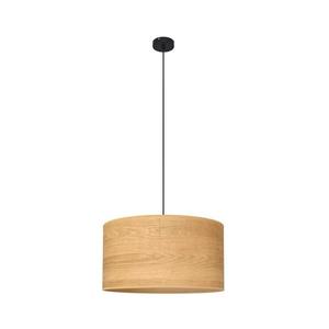 Luster na lanku ALBA 1xE27/15W/230V pr. 45 cm hnedá/čierna W-KM 4525/1 BK + WOOD vyobraziť