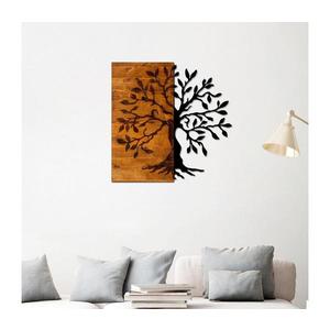 Nástenná dekorácia 58x58 cm strom drevo/kov 899SKL1280 vyobraziť