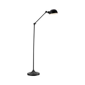 Markslöjd 108586 - Stojacia lampa PORTLAND 1xE27/40W/230V čierna 108586 vyobraziť