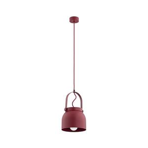 Argon 8282 - Luster na lanku LOGAN 1xE27/15W/230V pr. 20 cm červená 8282 vyobraziť