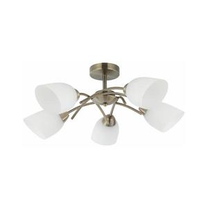 Prisadený luster DONNA 5xE27/60W/230V patina LM-5.169 vyobraziť