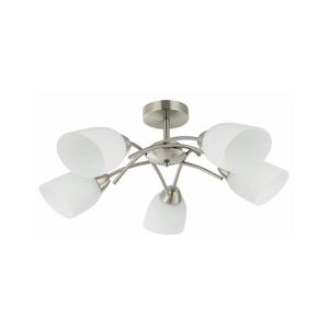 Prisadený luster DONNA 5xE27/60W/230V nikel LM-5.169 vyobraziť