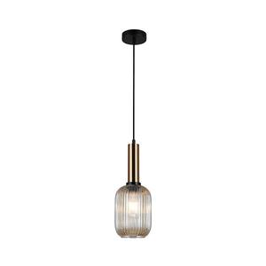 PND-5588-1M-BRO+AMB - Luster na lanku ANTIOLA 1xE27/40W/230V bronz PND-5588-1M-BRO+AMB vyobraziť