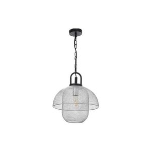 ONLI - Luster na reťazi ZAIR 1xE27/22W/230V čierna/strieborná 4978/SA vyobraziť