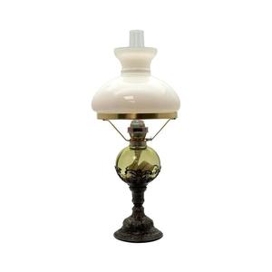 Floriánova huť Petrolejová lampa DRAHOMÍRA 50 cm lesná zelená zdobená cínom 211-0101-1502-12-01-400 vyobraziť