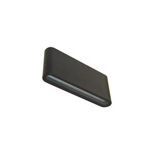 LED Vonkajšie nástenné svietidlo FLOW LED/6W/230V IP54 4000K antracit SKU013637 vyobraziť
