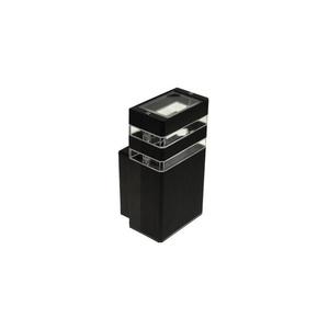 Vonkajšie nástenné svietidlo SANTA 1xGU10/30W/230V IP54 čierna SKU013651 vyobraziť
