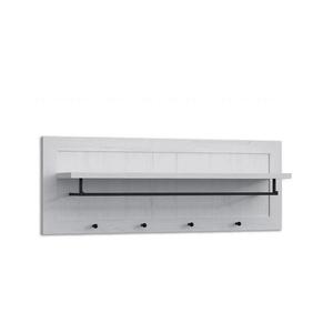 Konsimo Sp. z o.o. Sp. k. Nástenný vešiak LEMAS 40x109 cm biela 10452.21.100 vyobraziť