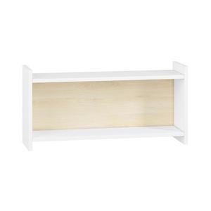 Konsimo Sp. z o.o. Sp. k. Detská nástenná polica BUBO 35x72 cm biela/svetlý buk 11066.16.157 vyobraziť