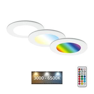 Briloner - SADA 3x LED Stmievateľné kúpeľňové svietidlo LED/4, 8W/230V IP65 7035-036 vyobraziť