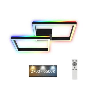 Brilo - LED RGBW Stmievateľný prisadený luster FRAME 2xLED/17W/230V 2700-6500K+ DO 3753-015 vyobraziť