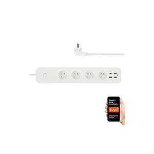 NEO 07771L- Predlžovací kábel NEO LITE Smart 4AC+3xUSB+1xUSB C Wi-Fi Tuya 07771L vyobraziť