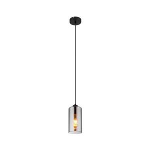 Globo 21002H - Luster na lanku OLLY 1xE27/25W/230V pr. 11 cm čierna 21002H vyobraziť