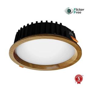 APLED - LED Podhľadové RONDO WOODLINE LED/12W/230V 4000K pr. 20 cm dub masív 21263 vyobraziť