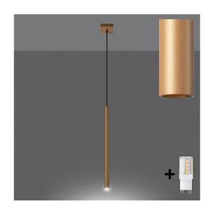 BRILAGI - LED Luster na lanku DRIFA 1xG9/4W/230V zlatá BR.1170 vyobraziť