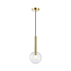 Luster na lanku NIKO 1xG9/9W/230V pr. 15 cm zlatá ML0330 vyobraziť