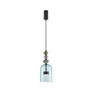 LED Luster na lanku ARTE LED/12W/230V pr. 16 cm čierna ML0358 vyobraziť