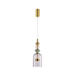 LED Luster na lanku ARTE LED/12W/230V pr. 13 cm mosadz ML0359 vyobraziť